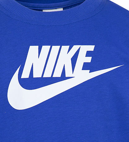 Nike Sweatshirt - Game Royal w. Logo