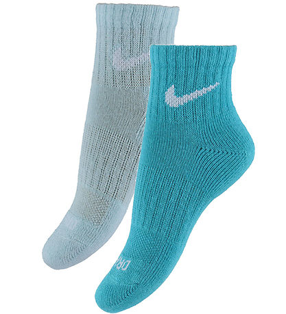Nike Ankelstrumpor - Dämpad - Dri-Fit - 6-pack - Flerfärgad