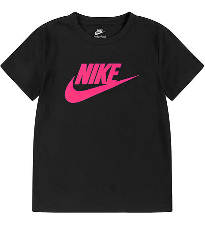 Nike Shorts Set - T-shirt/Shorts - Hyper Pink/Black Nike Shorts Set - T-shirt/Shorts - Hyper Pink/Black
