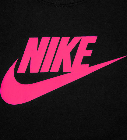 Nike Shorts Set - T-shirt/Shorts - Hyper Pink/Black Nike Shorts Set - T-shirt/Shorts - Hyper Pink/Black