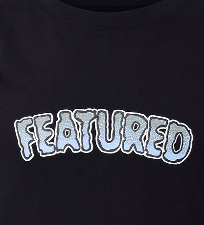 Hound T-shirt - Black w. Print Hound T-shirt - Black w. Print