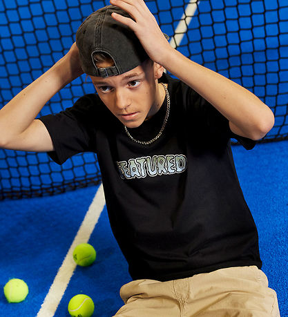 Hound T-shirt - Black w. Print Hound T-shirt - Black w. Print