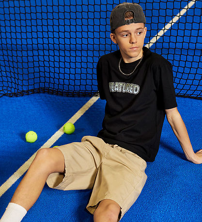 Hound T-shirt - Black w. Print Hound T-shirt - Black w. Print