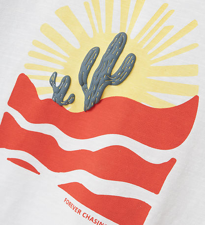 T-Shirt Name It - NmmHaldur - Bright White av. Imprimé T-Shirt Name It - NmmHaldur - Bright White av. Imprimé