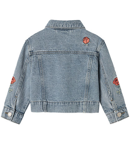 Name It Denim Jacket - NmfConny - Light Blue Denim/Rose