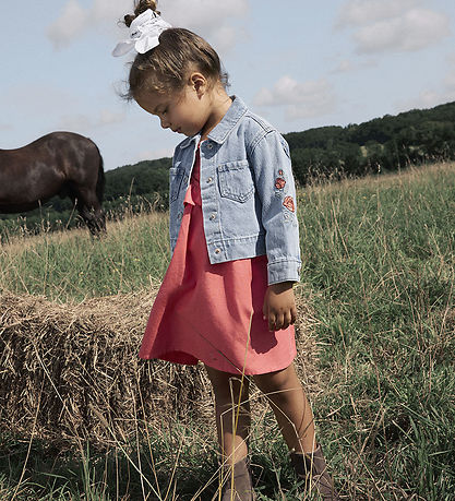 Name It Denim Jacket - NmfConny - Light Blue Denim/Rose
