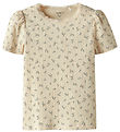 T-Shirt Name It - Rib - NmfHoise - Soleil Kiss av. Fleurs