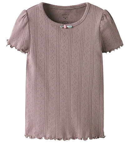 Name It Stuttermabolur - NmfJsilke - Purple Dove M. Mynsturprjón