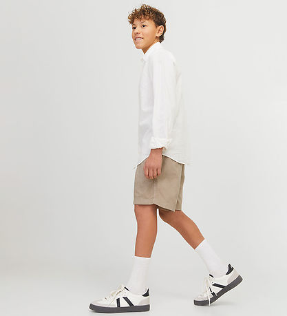 Jack & Jones Stuttbuxur - JpstJaiden - Leirtau