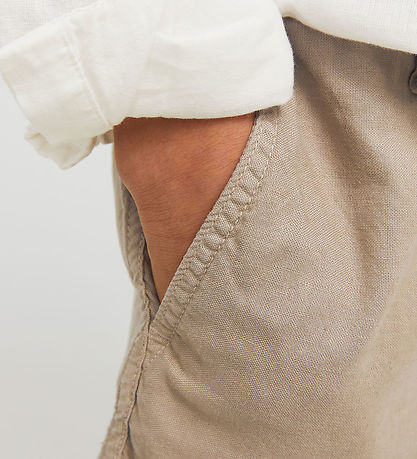 Jack & Jones Stuttbuxur - JpstJaiden - Leirtau