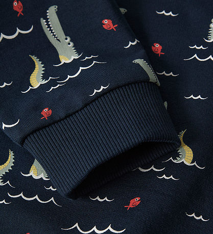 Name It Peysa - NmmVermo - Dökkblátt Blazer/Fish Alligator