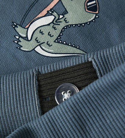 Name It Sweat Shorts - NmmVermo - Blue Mirage/Dino Surf