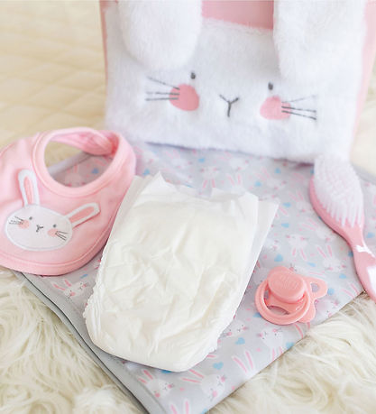 Tiny Treasures Doll changing bag - Bunny