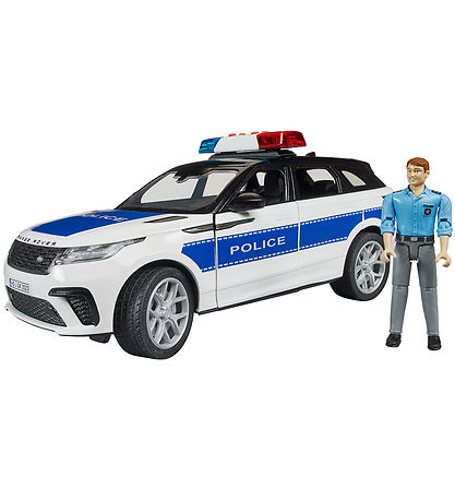 Bruder Police Car - Range Rover Velar w. Light/Sound and Drives 