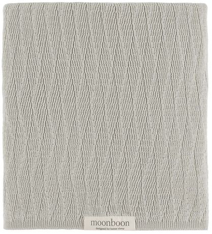 Moonboon Blanket - Knitted - 100x80 cm - Lunar Rock