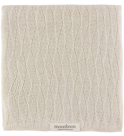 Moonboon Blanket - Knitted - 100x80 cm - Nature