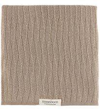 Moonboon Blanket - Knitted - 100x80 cm - Earth