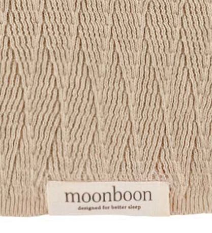 Moonboon Blanket - Knitted - 100x80 cm - Rose Dloud