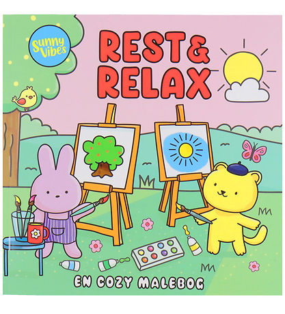 Livre de Coloriage Forlaget Tukan - Cozy Time - Sunny Vibes : Re Livre de Coloriage Forlaget Tukan - Cozy Time - Sunny Vibes : Re
