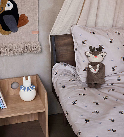 OYOY Soft Toy - Dea & Baby Dac Deer - Taupe