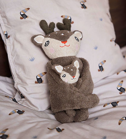 OYOY Soft Toy - Dea & Baby Dac Deer - Taupe