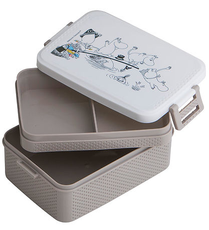 Rätt Start Lunchbox - Mumi - Grey