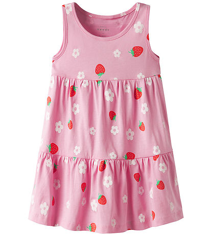 Name It Dress - NmfVigga - Pink Frosting/Strawberry