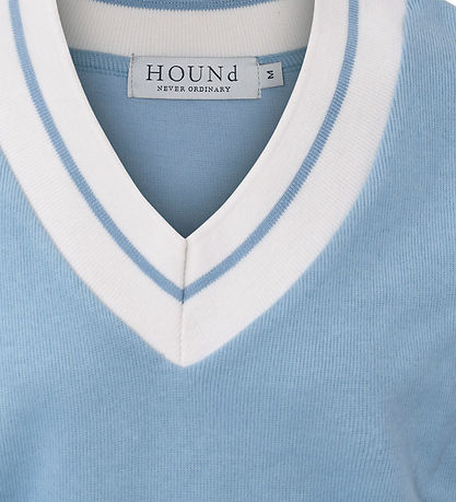 Hound Weste - Tennis Weste - Strick - Light Blue Hound Weste - Tennis Weste - Strick - Light Blue