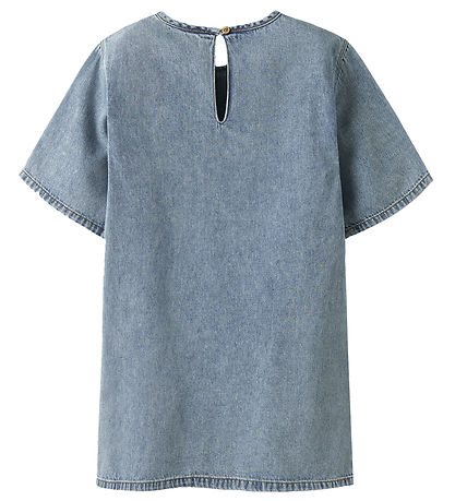 Name It Kleid - NkfBeau - Medium+ Blue Denim Name It Kleid - NkfBeau - Medium+ Blue Denim