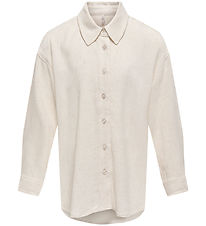 Chemise Kids Only - Viscose/Lin - KogSiesta - Moonbeam Chemise Kids Only - Viscose/Lin - KogSiesta - Moonbeam