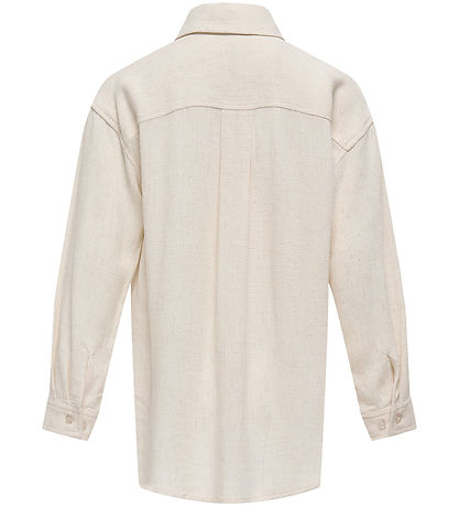 Kids Only Shirt - Viscose/Linen - KogSiesta - Moonbeam