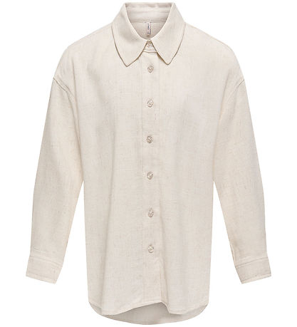 Kids Only Shirt - Viscose/Linen - KogSiesta - Moonbeam