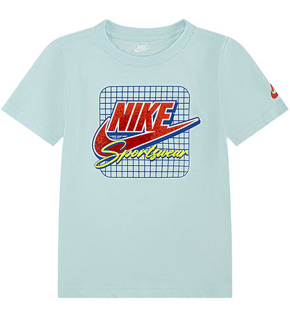 Nike Shorts Set - T-Shirt/Shorts - Lichtblauw/Blauw