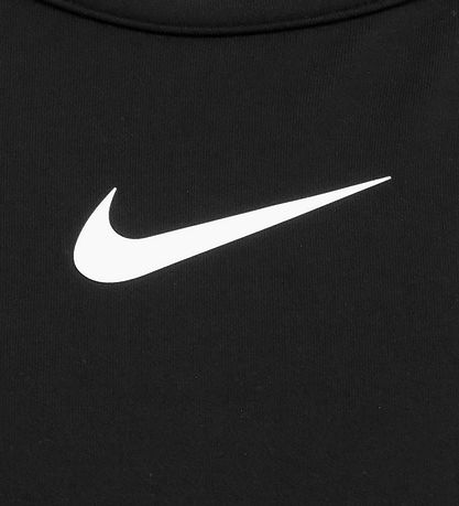 Nike Linne - Dri-Fit - Svart m. Logo