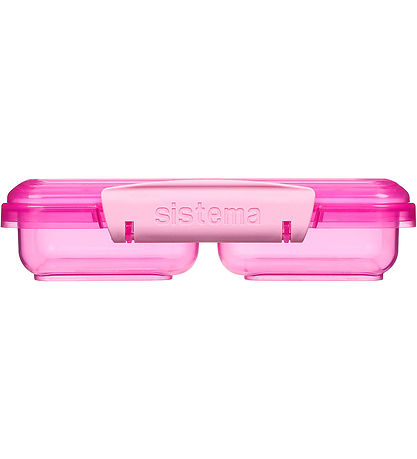Boîte à Repas Sistema - Small Divisé - 350 ml - Rose Boîte à Repas Sistema - Small Divisé - 350 ml - Rose