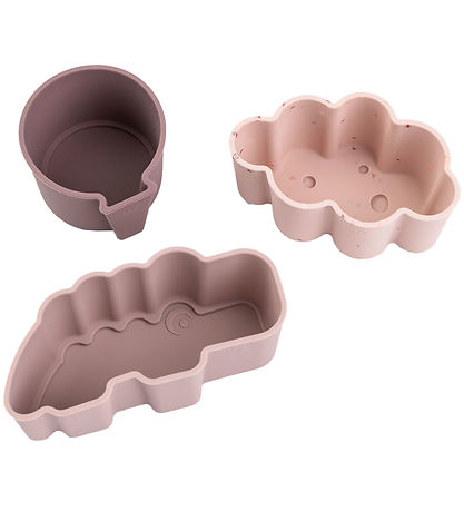 Done by Deer Silicone molds - 3-Pack - Happy Clouds - Powder Done by Deer Silicone molds - 3-Pack - Happy Clouds - Powder