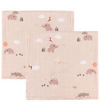 Done by Deer 거즈천 - 모슬린 - 2개입 - 65x65cm - 놀이터