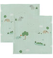 Done by Deer Muslin Cloth - 2-Pack - 65x65 cm - Playground - Blu