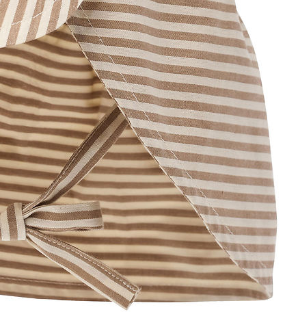 Wheat Legionnaire Hat - Tonga - Cappucino Stripe