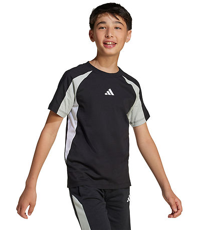 adidas Performance T-shirt - J CB T - Black w. Logo