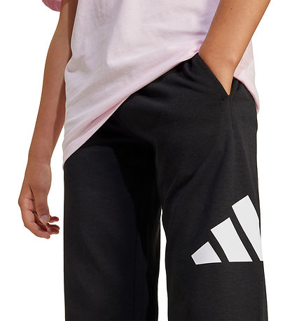 adidas Performance Sweatpants - J BL FT PT 280 - Black w. Logo