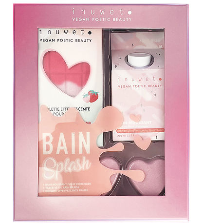 Inuwet Gift Set - Splash Bath - Strawberry Inuwet Gift Set - Splash Bath - Strawberry