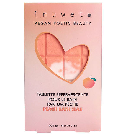 Inuwet Badtablett Fizz - 200 g - Peach