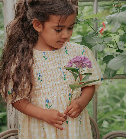 Fliink Dress - Agnes - Sunlight Flower Aop