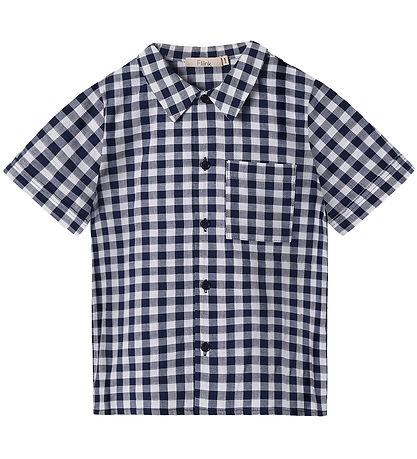 Fliink Shirt - Zorro - Insignia Sandshell Check