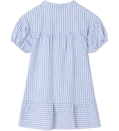 Fliink Dress - Viruses - Dream Blue/Cloud Dancer