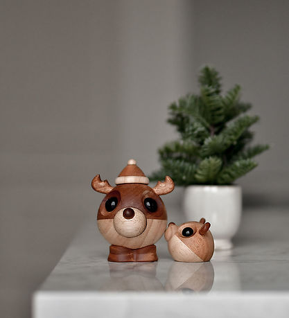 Fablewood Christmas Hat - 3 cm - Natural