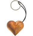 Coeur-Porte-clés Fablewood - 5 cm - Naturel Coeur-Porte-clés Fablewood - 5 cm - Naturel