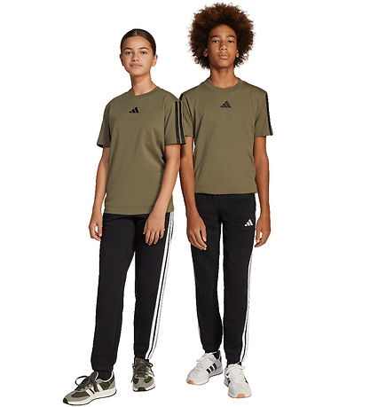 adidas Performance Sweatpants - J 3S FL PT 280 - Black/White w. 