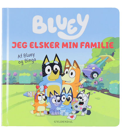 Livre Forlaget Gyldendal - Bluey - J'aime ma famille Livre Forlaget Gyldendal - Bluey - J'aime ma famille